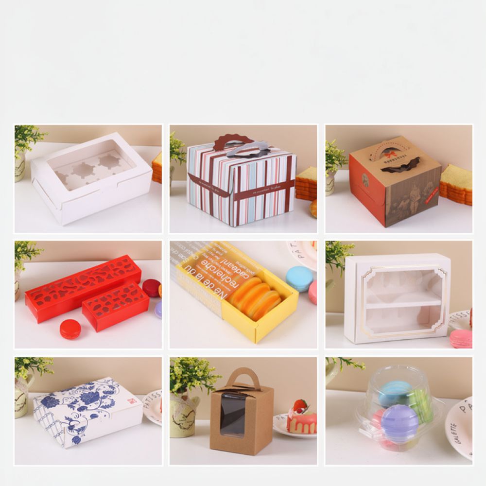 Food Storage Containers - Kwaliteitsbakkerijverpakking voor muffins, cupcakes en taarten,