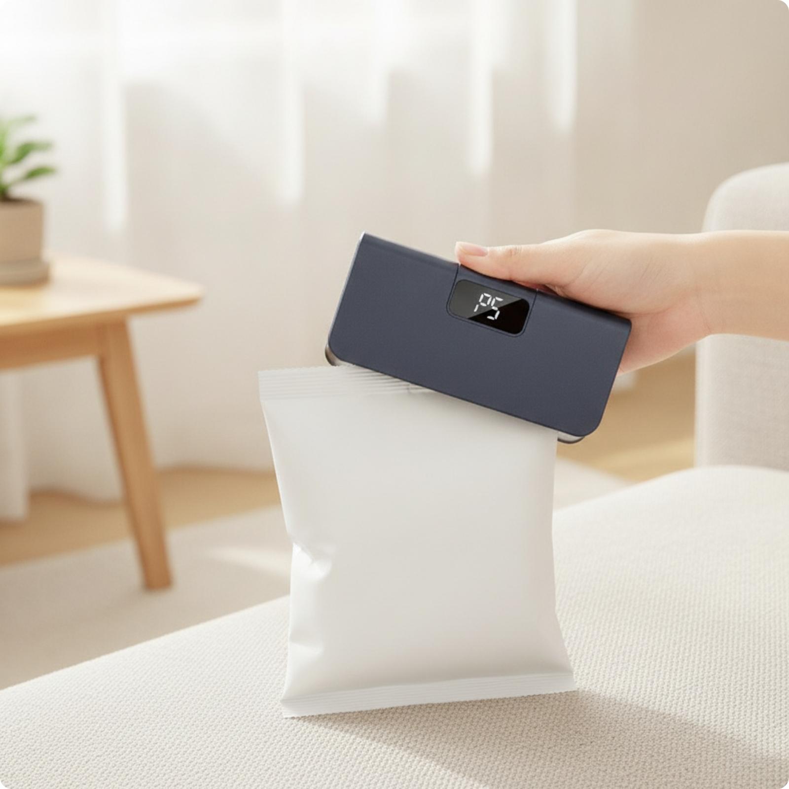 Food Storage Bag - Zakkensealer met digitaal display | Gemakkelijk