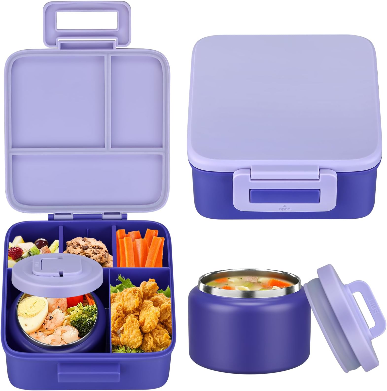 Food Storage Oven Safe - 1 Set Bento Lunchbox voor kinderen