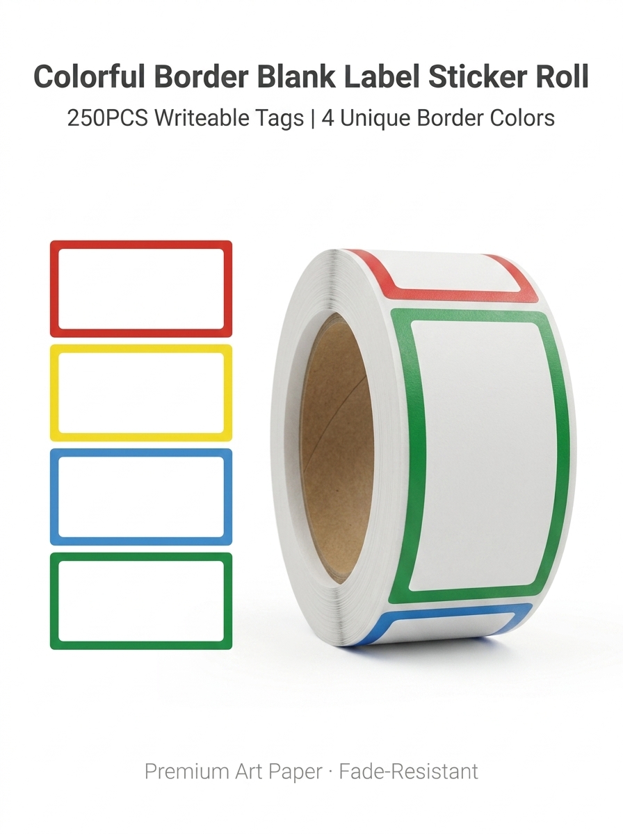 Food Storage Labels - 250 Stuks/Roll Naam Opslag Boeken Classificeren