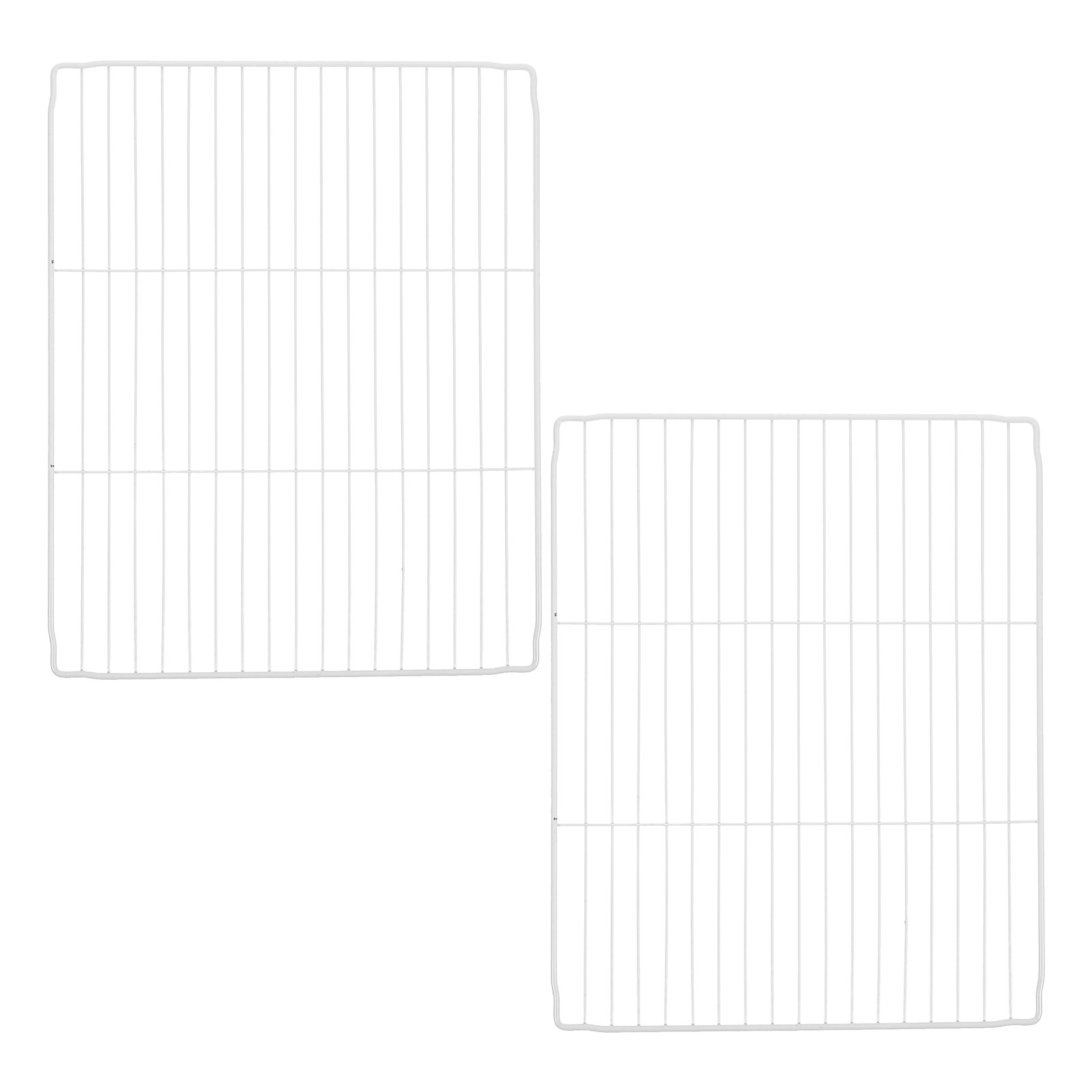 Food Storage With Dividers - 2 stuks koelkastdraadverdeler, metalen organizerpaneel, verstelbaar