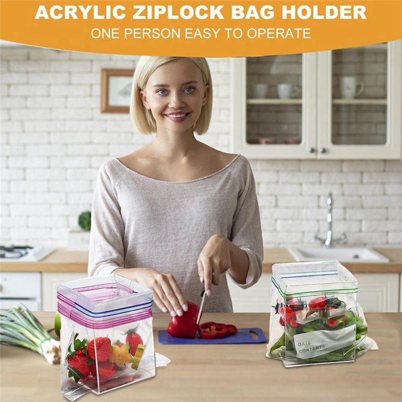 SUPERSALE Zakhouder met Rits S - Food Storage Bag recensie en prijs