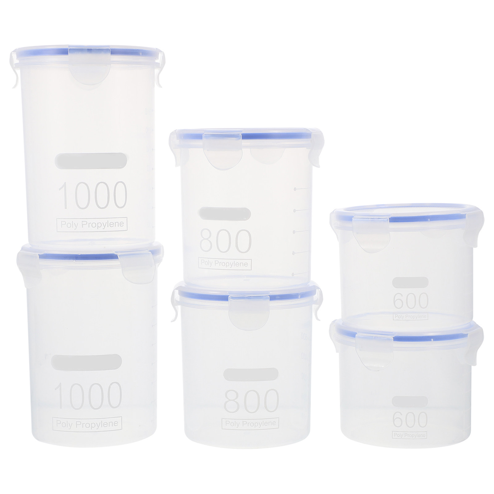 6 stuks afsluitbare voorraadpo - Food Storage Containers recensie en prijs