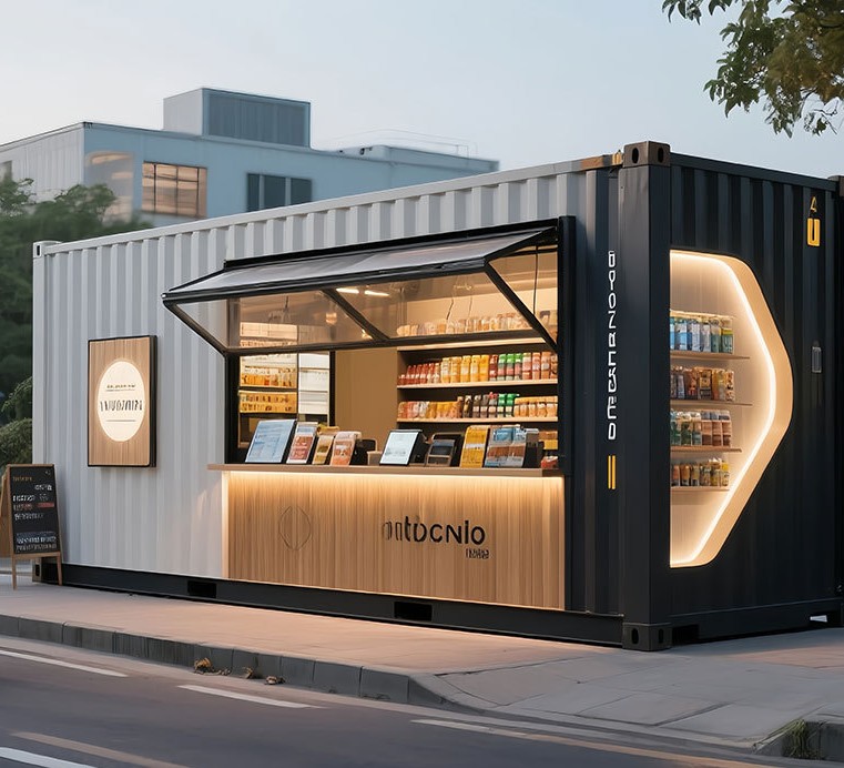 Prefab container koffieshop, m - Food Storage Meals recensie en prijs