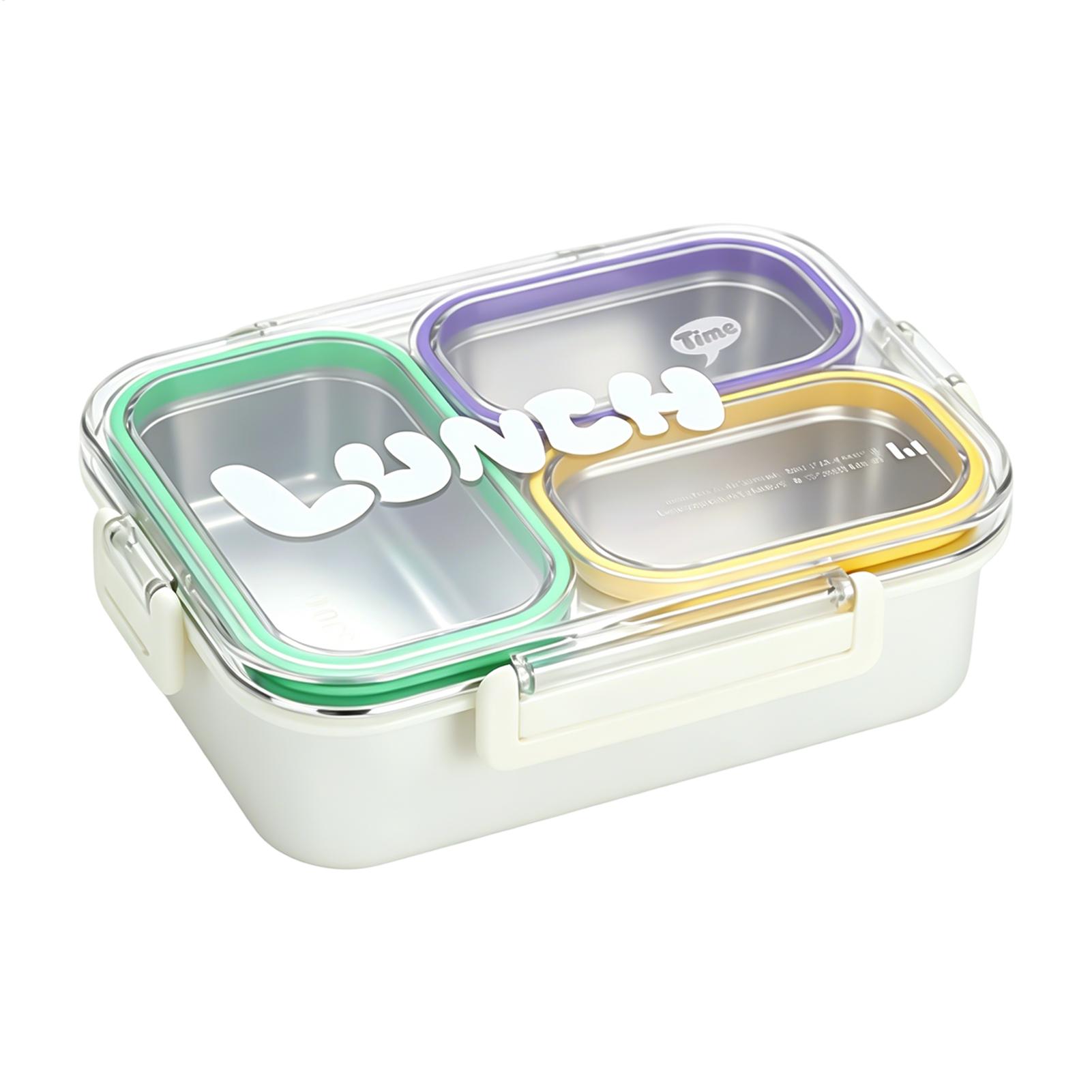 Roestvrijstalen lunchbox, verd - Food Storage With Dividers recensie en prijs