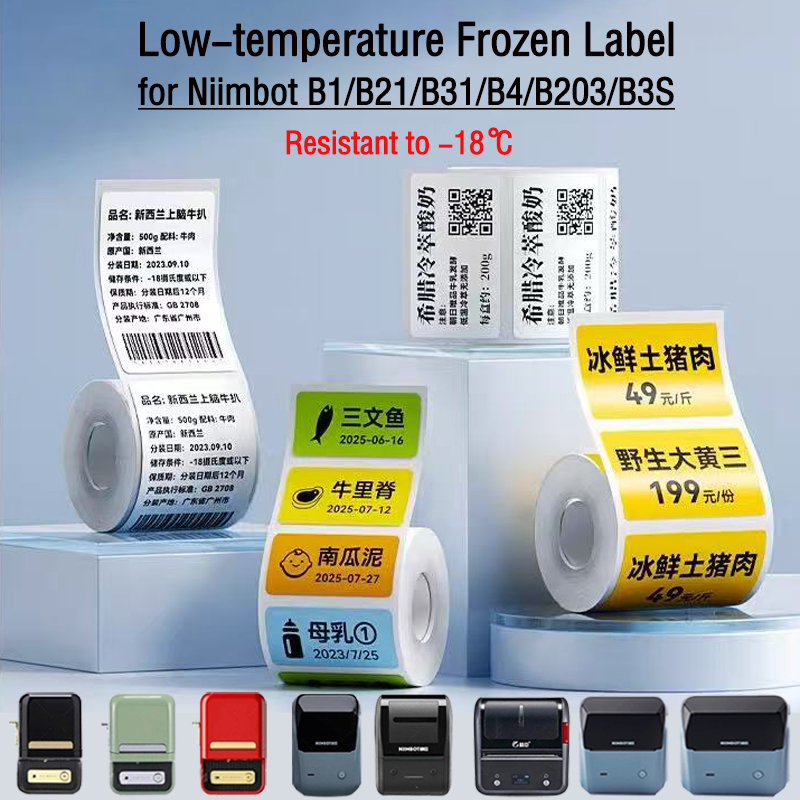 NIIMBOT B1/B2/B21/B31/B4/B203/ - Food Storage Labels recensie en prijs