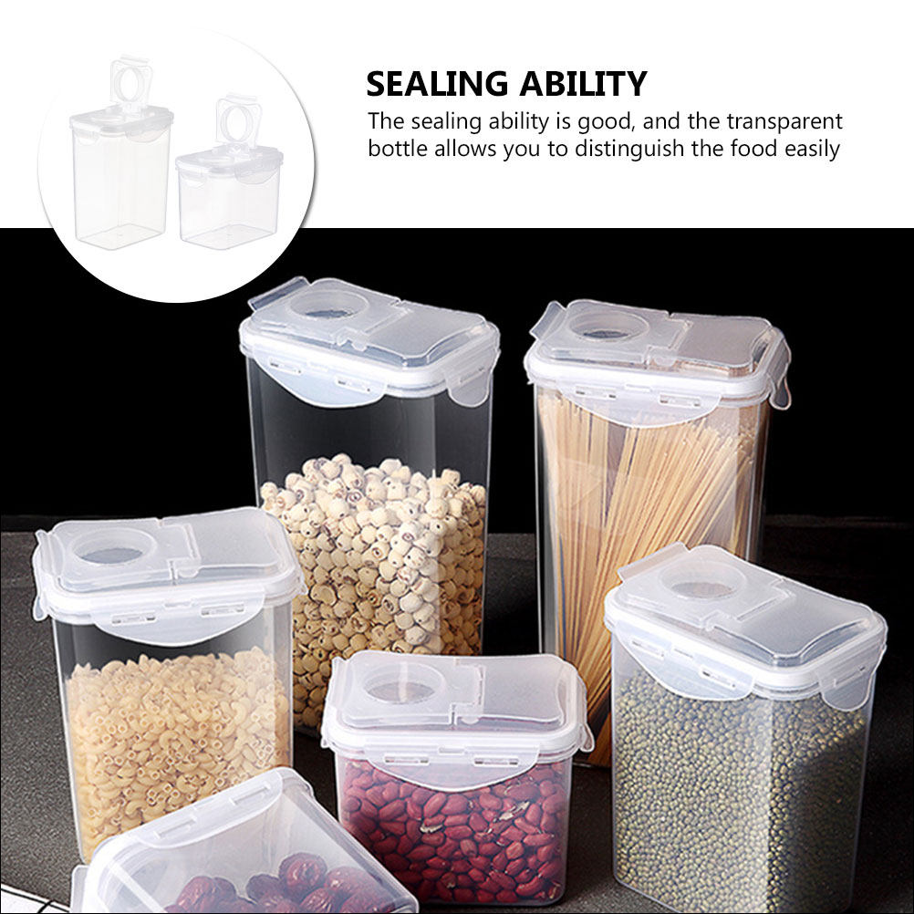 Set van 2 opbergpotten, transp - Food Storage Containers recensie en prijs