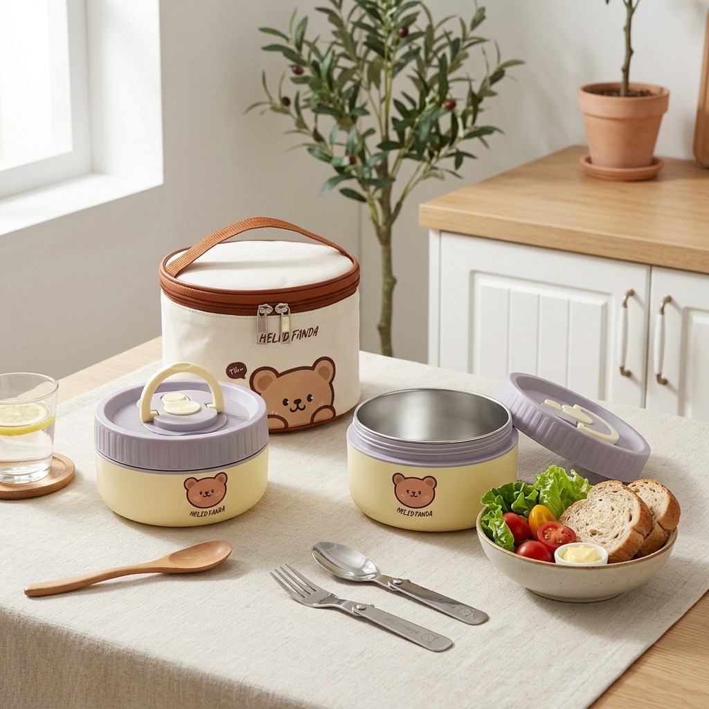 304 roestvrijstalen kinderlunc - Food Storage Oven Safe recensie en prijs